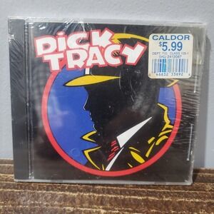 Dick Tracy Soundtrack CD 1990 Sire Records New Sealed Movie Score Andy Paley